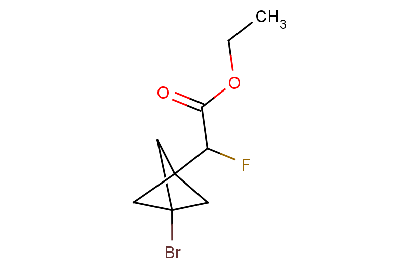 ethyl 2-{3-bromobicyclo[1.1.1]pentan-1-yl}-2-fluoroacetate