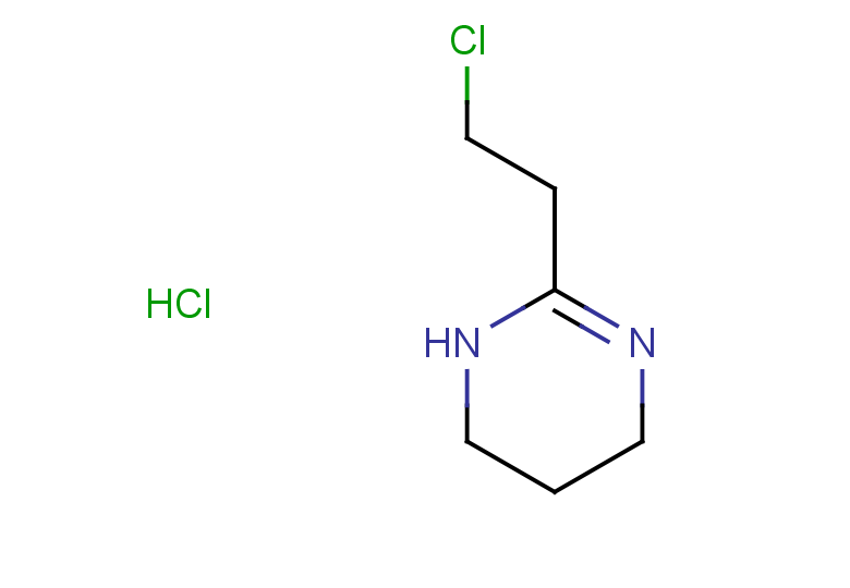 2-(2-chloroethyl)-1,4,5,6-tetrahydropyrimidine hydrochloride