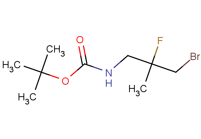 tert-butyl N-(3-bromo-2-fluoro-2-methylpropyl)carbamate