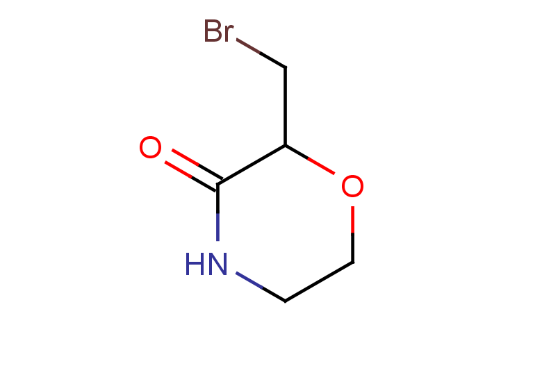 2-(bromomethyl)morpholin-3-one
