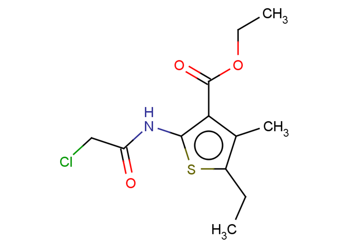 ethyl 2-(2-chloroacetamido)-5-ethyl-4-methylthiophene-3-carboxylate