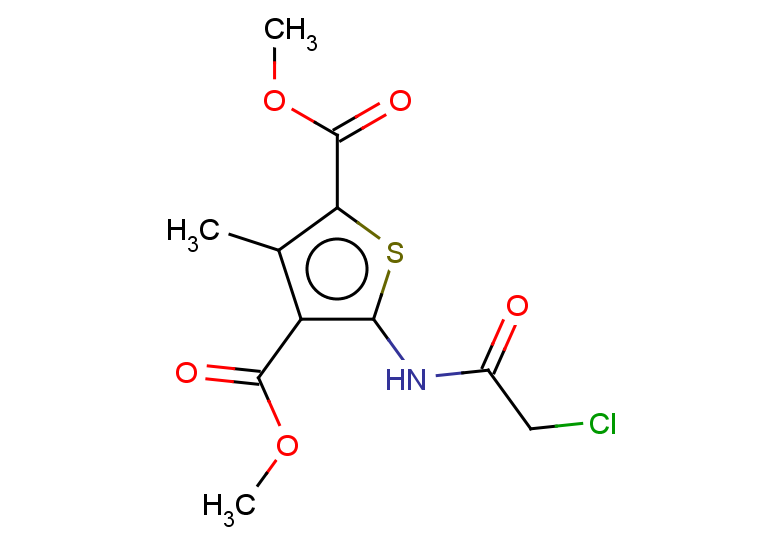 2,4-dimethyl 5-(2-chloroacetamido)-3-methylthiophene-2,4-dicarboxylate