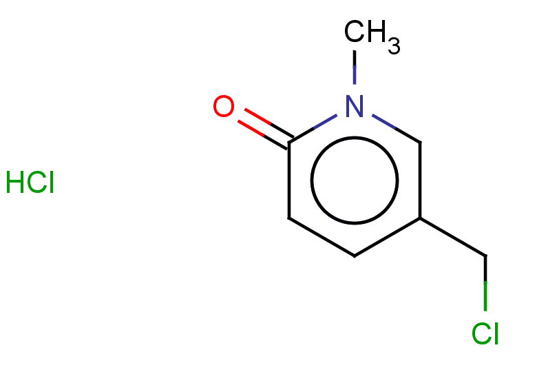 5-(chloromethyl)-1-methyl-1,2-dihydropyridin-2-one hydrochloride