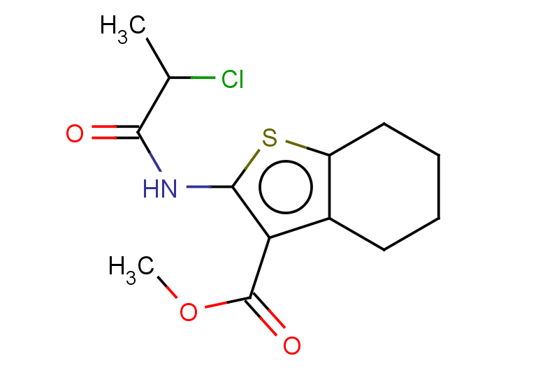 methyl 2-(2-chloropropanamido)-4,5,6,7-tetrahydro-1-benzothiophene-3-carboxylate