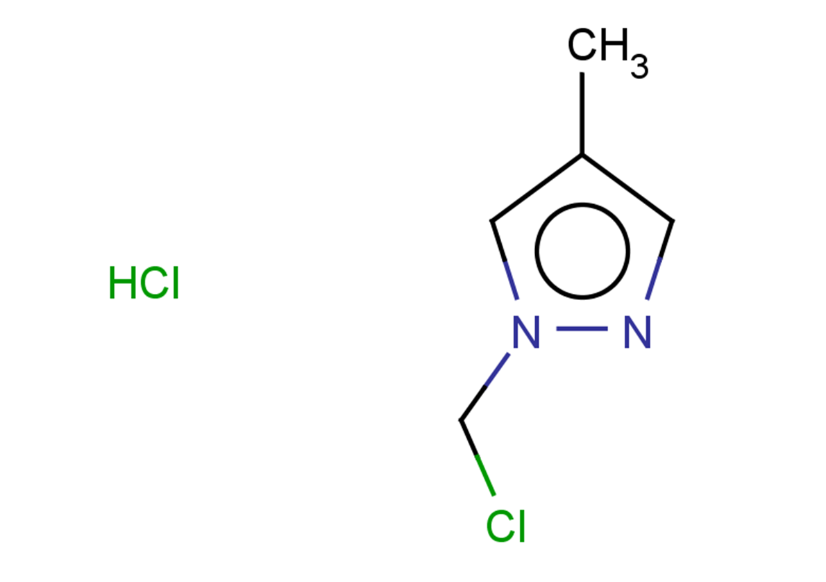 1-(chloromethyl)-4-methyl-1H-pyrazole hydrochloride