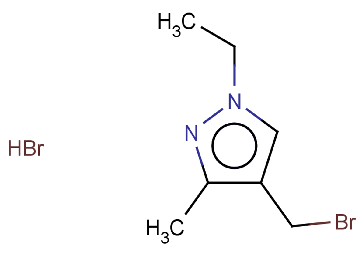 4-(bromomethyl)-1-ethyl-3-methyl-1H-pyrazole hydrobromide