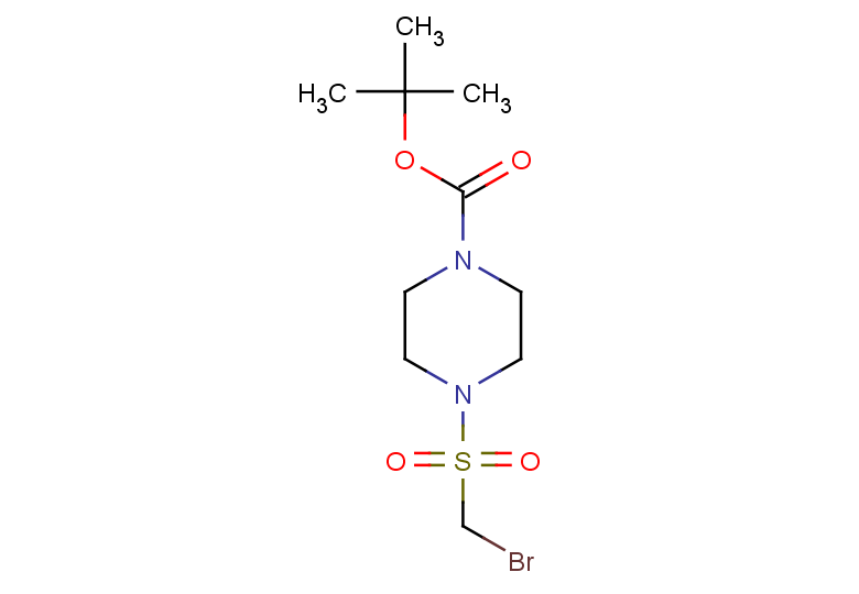 tert-butyl 4-bromomethanesulfonylpiperazine-1-carboxylate