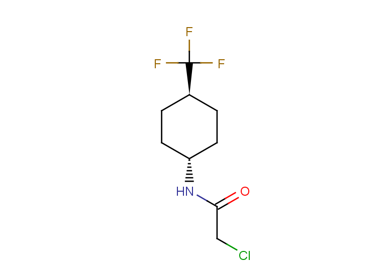 2-chloro-N-[4-(trifluoromethyl)cyclohexyl]acetamide