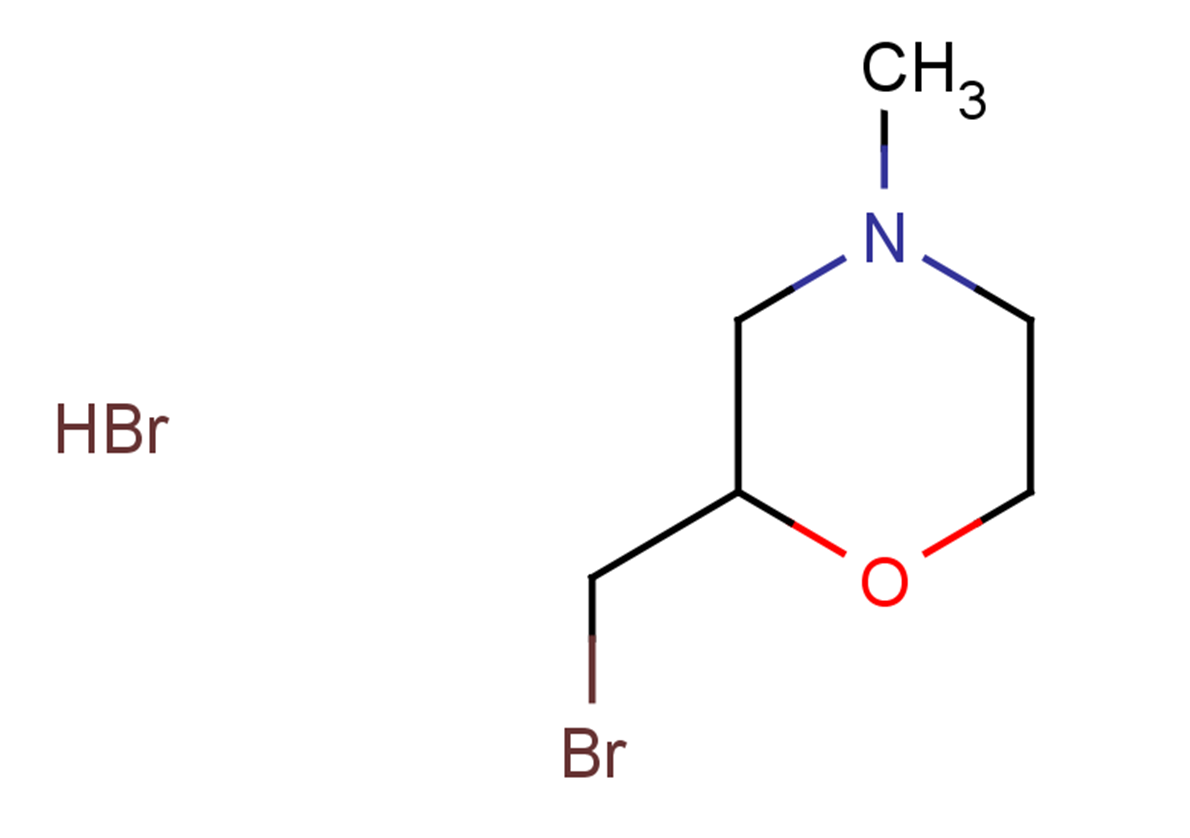 2-(bromomethyl)-4-methylmorpholine hydrobromide