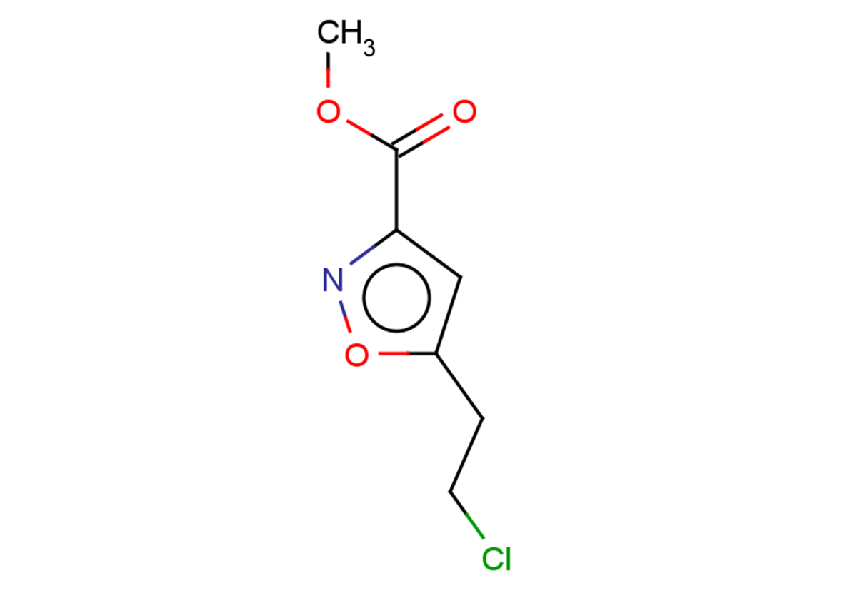 methyl 5-(2-chloroethyl)-1,2-oxazole-3-carboxylate
