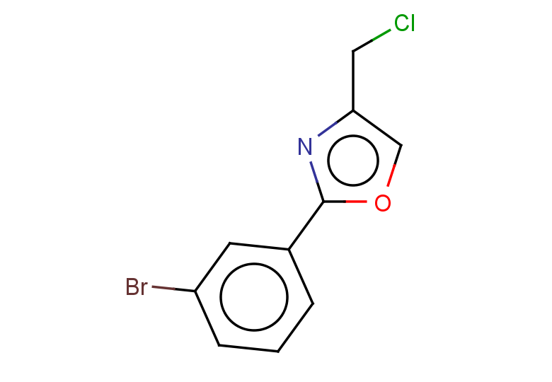 2-(3-bromophenyl)-4-(chloromethyl)-1,3-oxazole