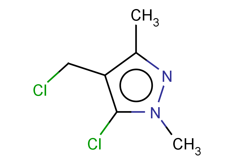 5-chloro-4-(chloromethyl)-1,3-dimethyl-1H-pyrazole