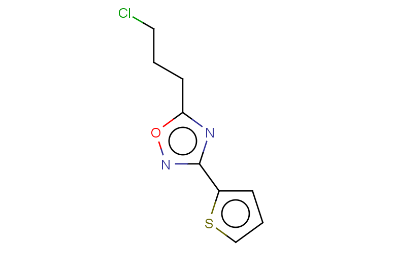 5-(3-chloropropyl)-3-(thiophen-2-yl)-1,2,4-oxadiazole
