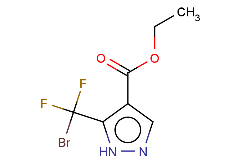 ethyl 5-(bromodifluoromethyl)-1H-pyrazole-4-carboxylate