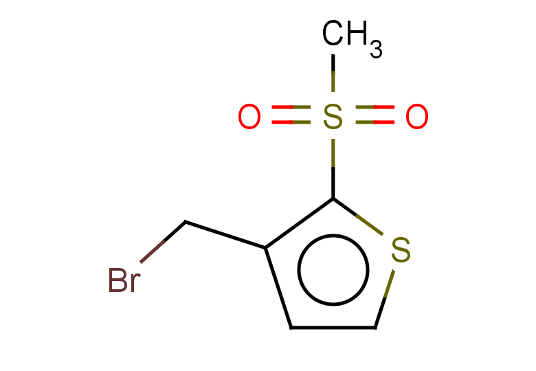 3-(bromomethyl)-2-methanesulfonylthiophene