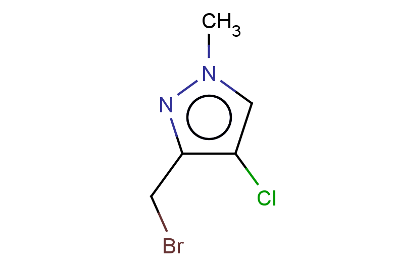 3-(bromomethyl)-4-chloro-1-methyl-1H-pyrazole