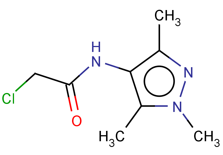 2-chloro-N-(trimethyl-1H-pyrazol-4-yl)acetamide
