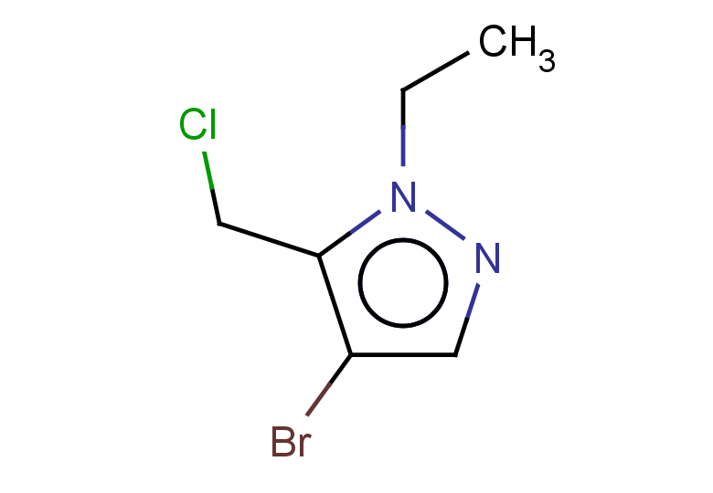 4-bromo-5-(chloromethyl)-1-ethyl-1H-pyrazole