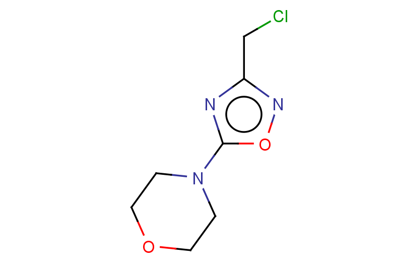 4-[3-(chloromethyl)-1,2,4-oxadiazol-5-yl]morpholine