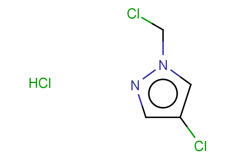4-chloro-1-(chloromethyl)-1H-pyrazole hydrochloride