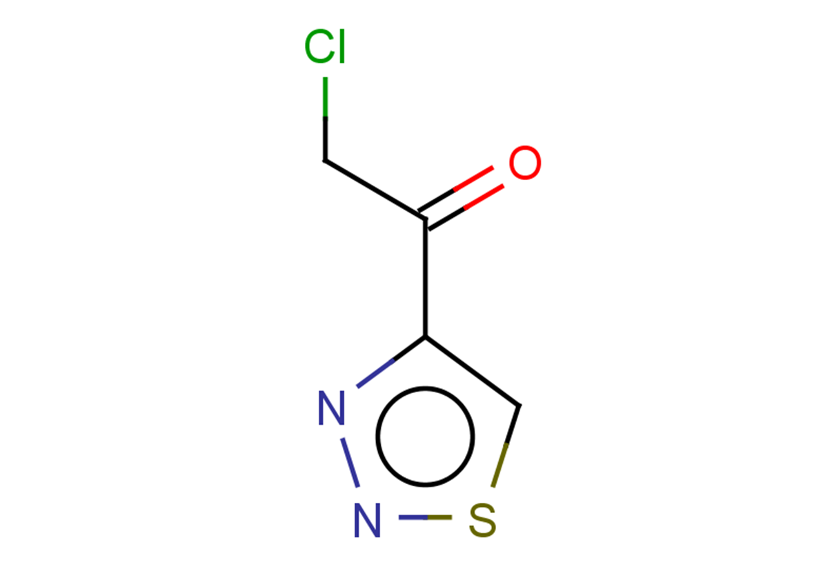2-CHLORO-1-(1,2,3-THIADIAZOL-4-YL)ETHAN-1-ONE