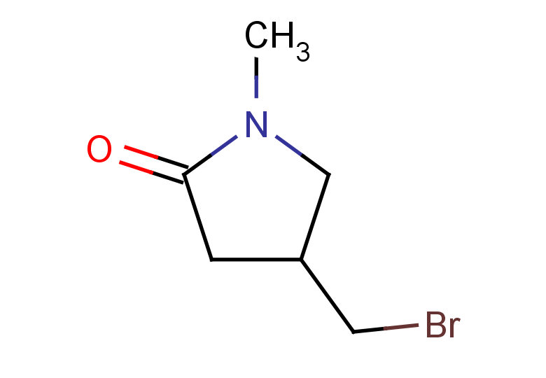 4-(bromomethyl)-1-methylpyrrolidin-2-one