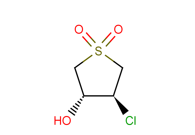 rac-(3R,4S)-3-chloro-4-hydroxy-1lambda6-thiolane-1,1-dione, trans