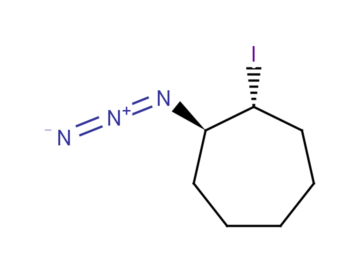 rac-(1R,2R)-1-azido-2-iodocycloheptane