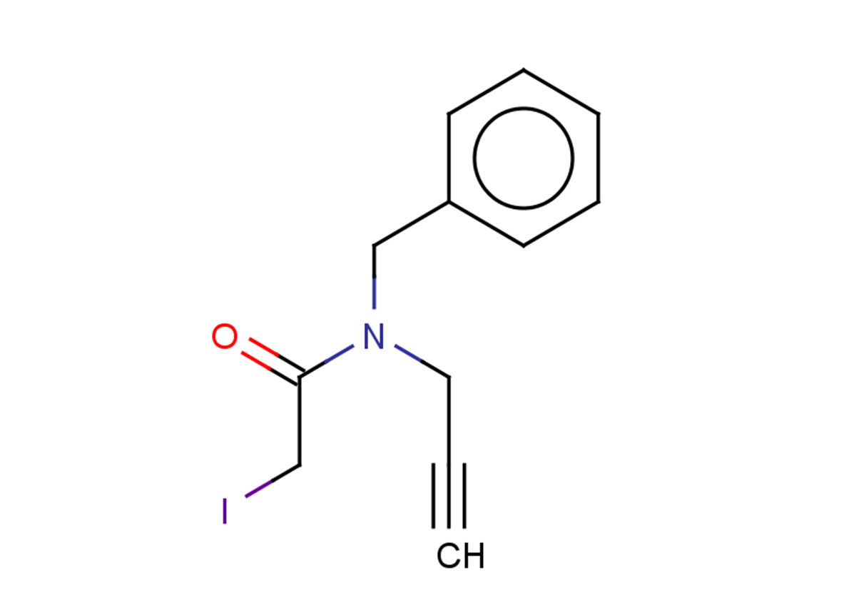 N-benzyl-2-iodo-N-(prop-2-yn-1-yl)acetamide
