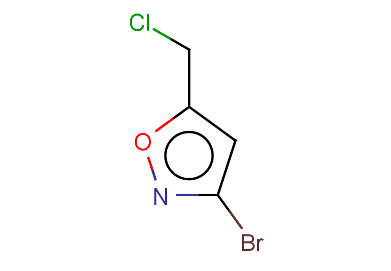 3-bromo-5-(chloromethyl)-1,2-oxazole