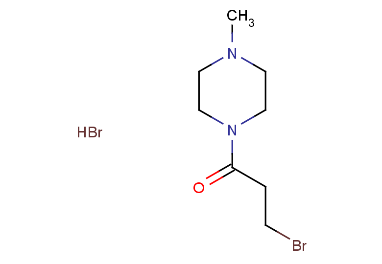 3-bromo-1-(4-methylpiperazin-1-yl)propan-1-one hydrobromide