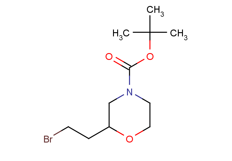 tert-butyl 2-(2-bromoethyl)morpholine-4-carboxylate