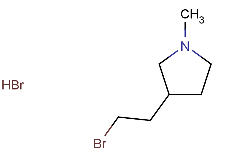 3-(2-bromoethyl)-1-methylpyrrolidine hydrobromide
