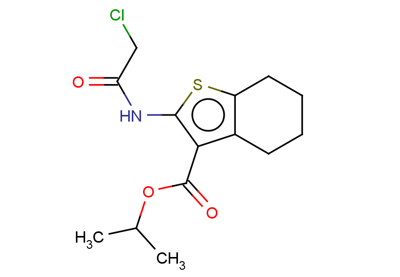 propan-2-yl 2-(2-chloroacetamido)-4,5,6,7-tetrahydro-1-benzothiophene-3-carboxylate