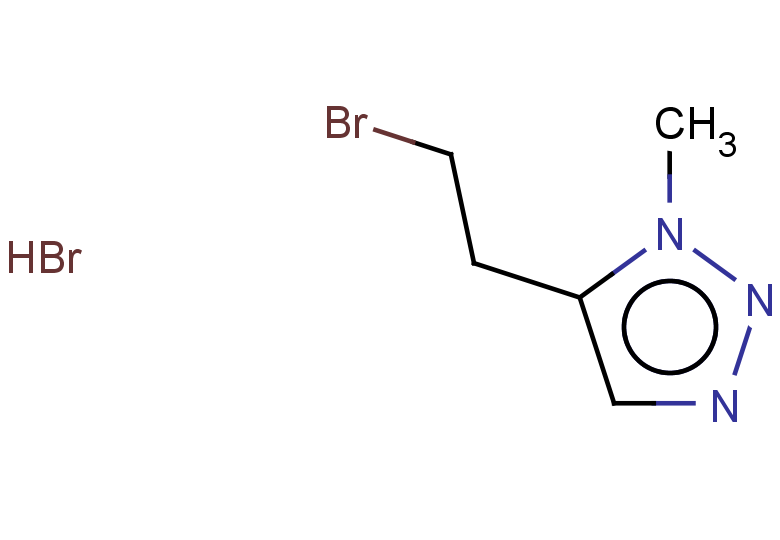 5-(2-bromoethyl)-1-methyl-1H-1,2,3-triazole hydrobromide