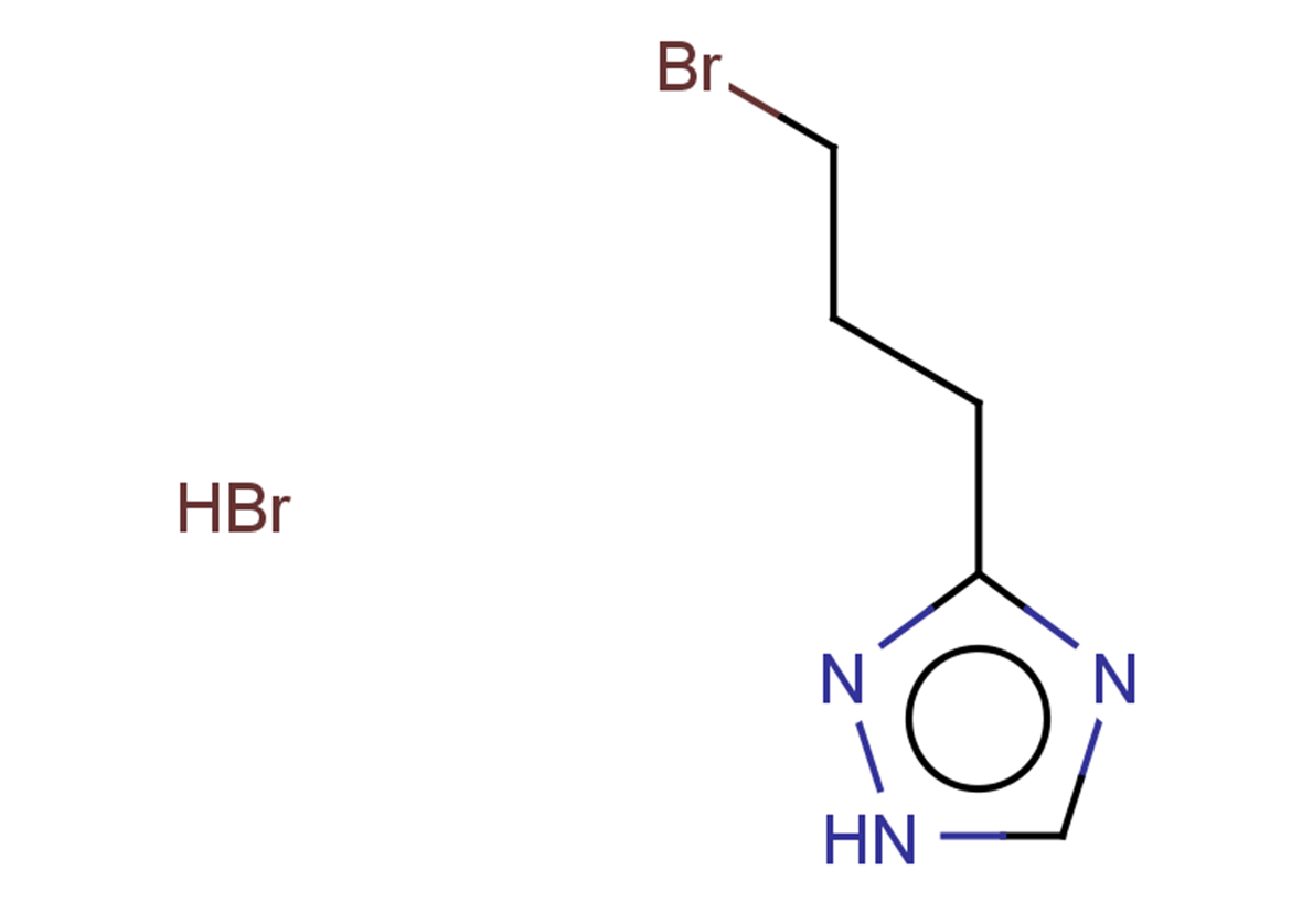 3-(3-bromopropyl)-1H-1,2,4-triazole hydrobromide