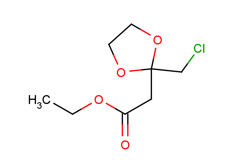 ethyl 2-[2-(chloromethyl)-1,3-dioxolan-2-yl]acetate