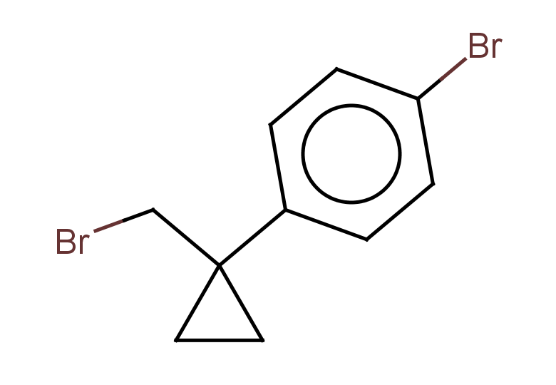 1-bromo-4-[1-(bromomethyl)cyclopropyl]benzene