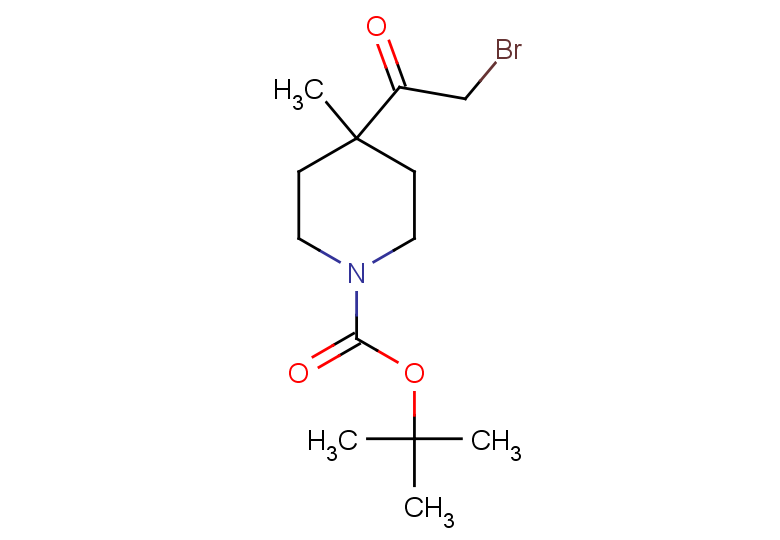 tert-butyl 4-(2-bromoacetyl)-4-methylpiperidine-1-carboxylate