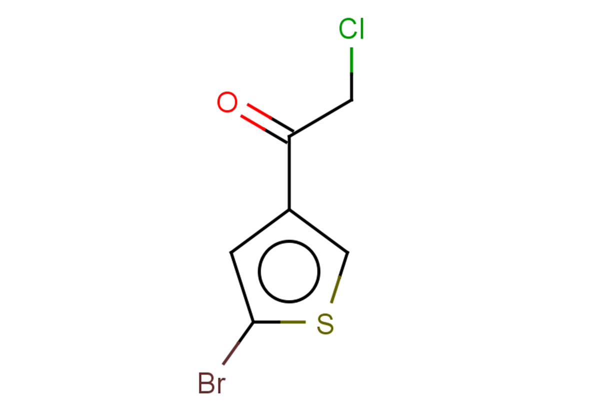 1-(5-bromothiophen-3-yl)-2-chloroethan-1-one