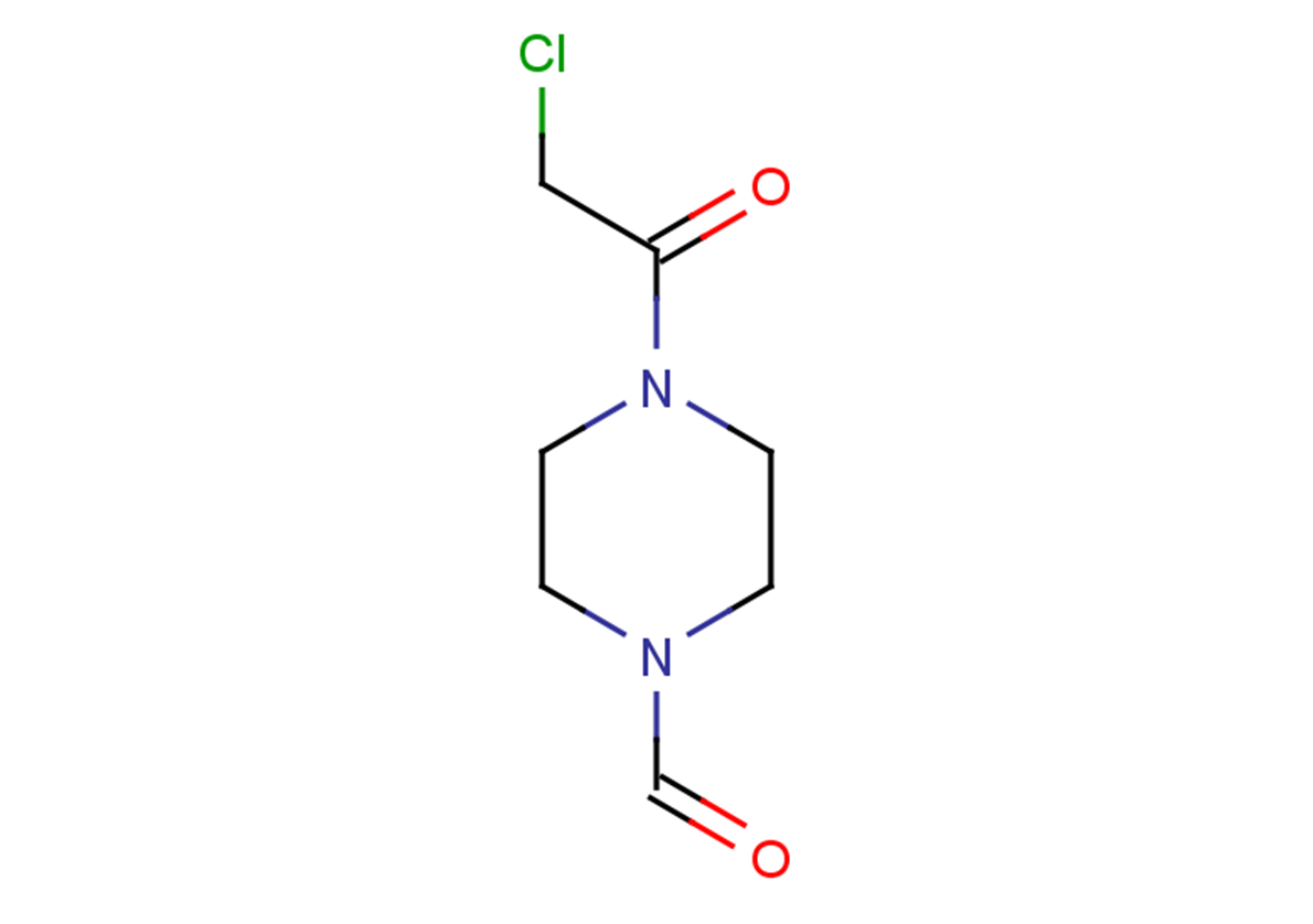 4-(2-chloroacetyl)piperazine-1-carbaldehyde