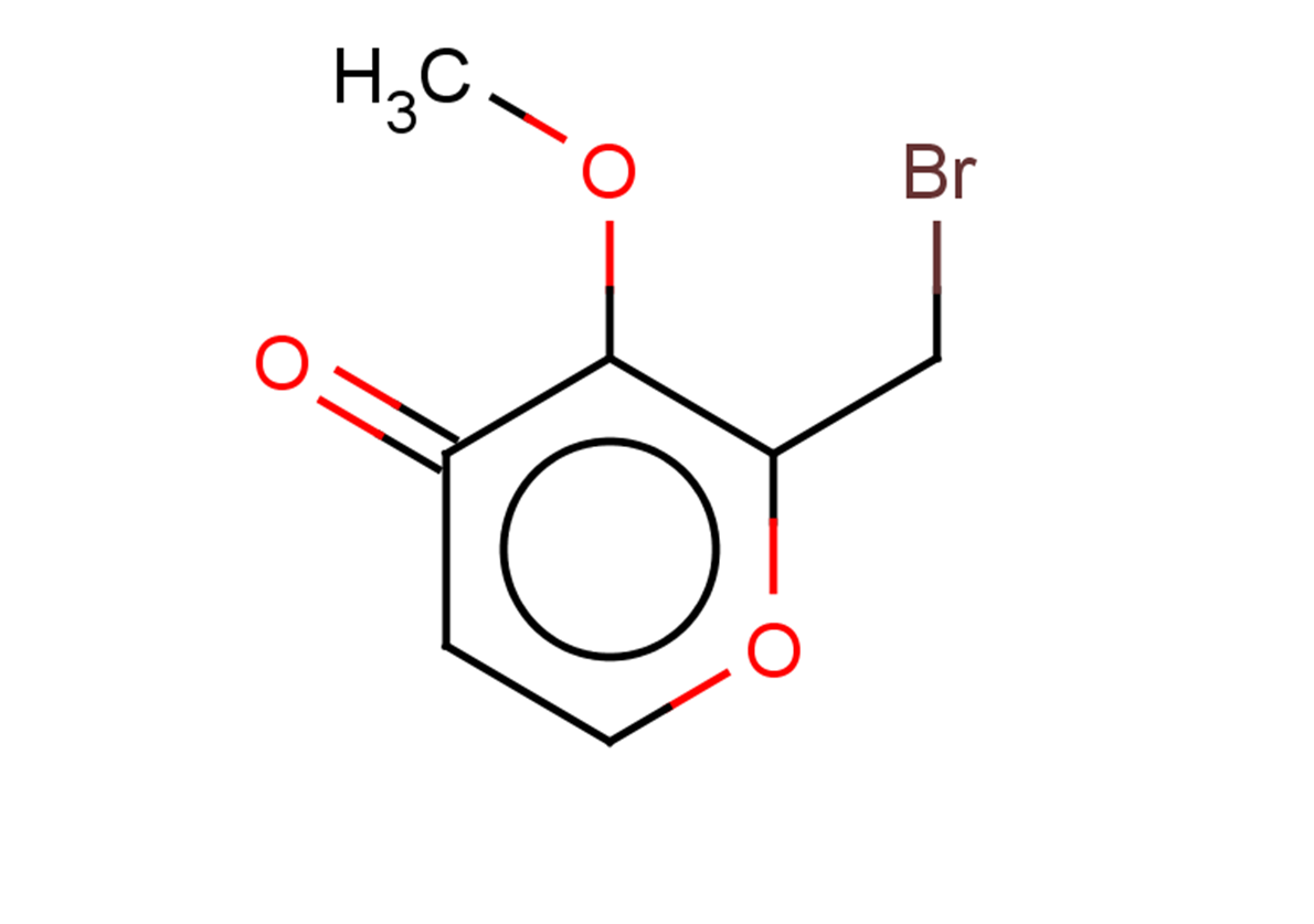 2-(bromomethyl)-3-methoxy-4H-pyran-4-one