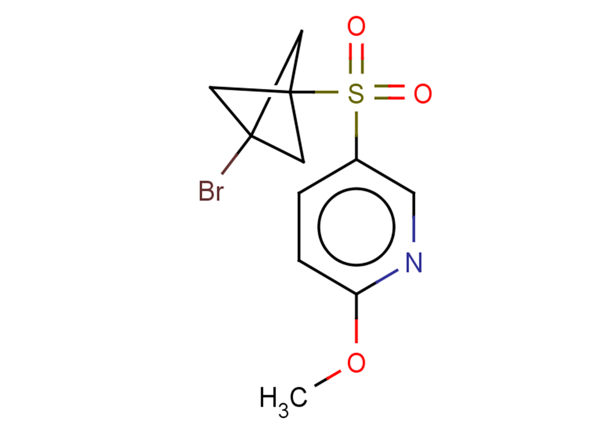 5-{3-bromobicyclo[1.1.1]pentane-1-sulfonyl}-2-methoxypyridine