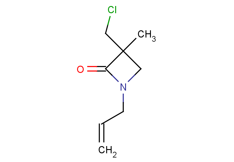 3-(chloromethyl)-3-methyl-1-(prop-2-en-1-yl)azetidin-2-one