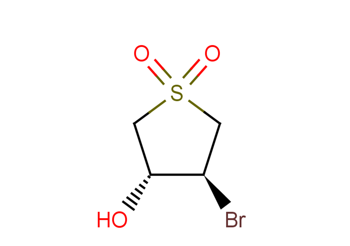 rac-(3R,4S)-3-bromo-4-hydroxy-1lambda6-thiolane-1,1-dione, trans