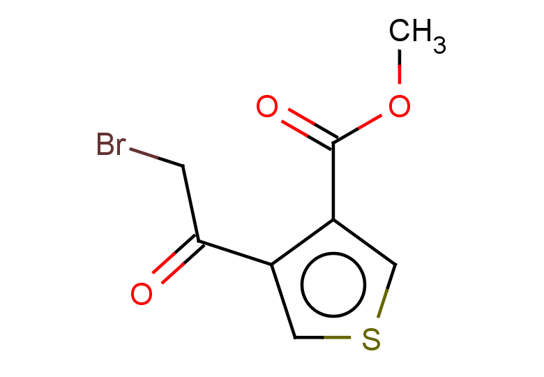 methyl 4-(2-bromoacetyl)thiophene-3-carboxylate