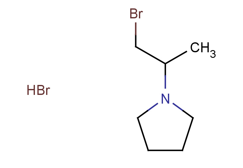 1-(1-bromopropan-2-yl)pyrrolidine hydrobromide