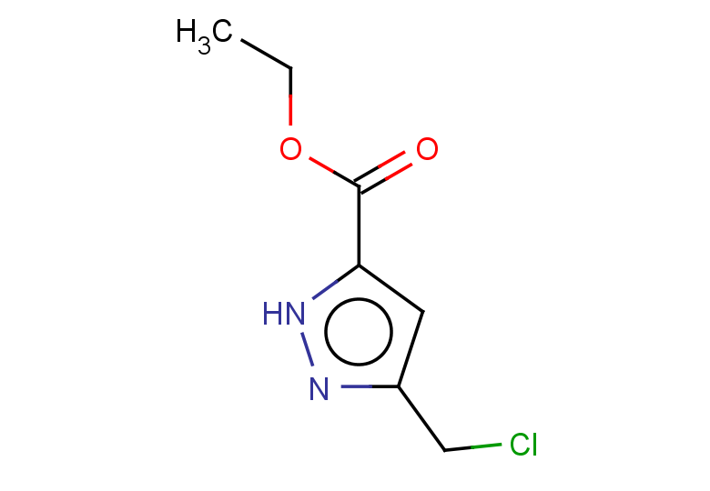 ethyl 3-(chloromethyl)-1H-pyrazole-5-carboxylate