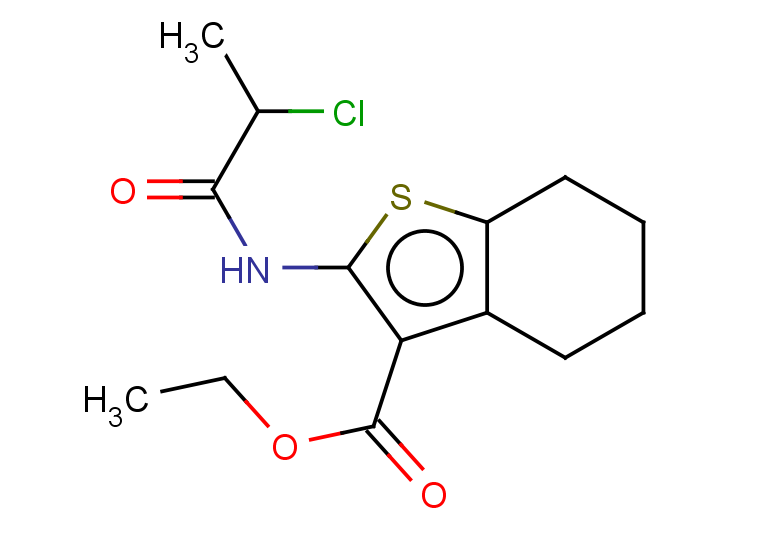 ethyl 2-(2-chloropropanamido)-4,5,6,7-tetrahydro-1-benzothiophene-3-carboxylate
