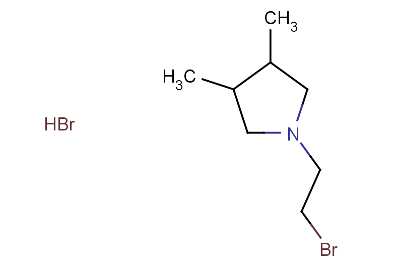 1-(2-bromoethyl)-3,4-dimethylpyrrolidine hydrobromide